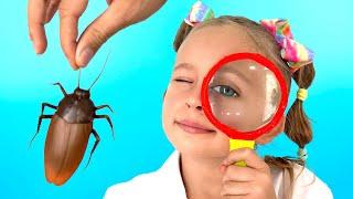 Maya learns insects  Collection Funny Kids Song and Nursery Rhymes