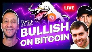 BULLISH ON BITCOIN - $50K THIS WEEKEND?  TONE VAYS AND SAM TRABUCCO