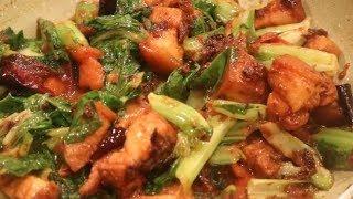 Lai Xaak Pork I Pork with Lai Xaak I Pork Belly with Chinese Mastered I Assamese Pork Recipes