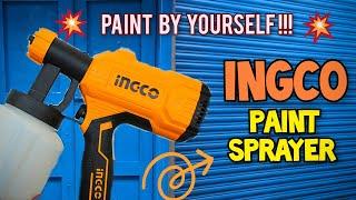Spray Painting  INGCO Paint Sprayer  Is it Worth? #trending #video #painting #diy #car #spray