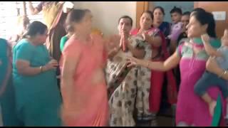 Funny indian fat women dancing