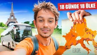 18 Günde 18 Ülkeye Gittim 150 kişi ile beraber