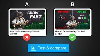 How to Use YouTubes Test & Compare Feature & GET EXTRA VIEWS