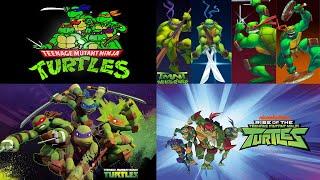 ULTIMATE TMNT MASHUP RISE TURTLE POWER  4 Songs Into One  1987 - 2023