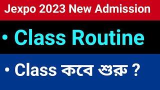 Jexpo 2023 Polytechnic Class Start Date Class Routine  #polytechnic 1styearclassroutine