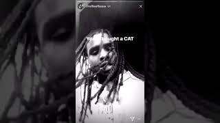 Chief Keef in HellCat bumping Doughboy produced Lil Lody Tell On Me