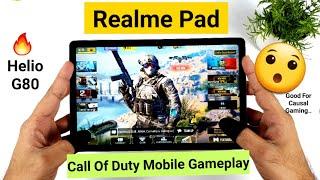 Realme Pad COD Gameplay Graphics Multiplayer & Battle Royal review 