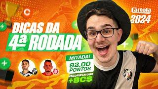 DICAS #4 RODADA  CARTOLA FC 2024  MITAMOS