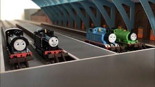 Thomas and Percy come London and see Jinty and Pug