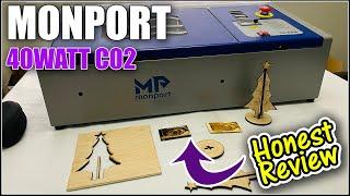 MONPORT 40Watt C02 Laser Engraver - Honest Review