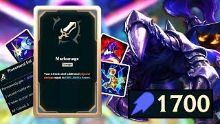 RANK 1 ARENA SHOWS YOU 1700 AP VEIGAR WITH MARKSMAGE HOW OP IT CAN BE