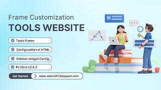 Create Tools Website Blogger Tutorial Tools in Frame  Earn money from Tools Website  Ai #tools