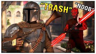 REMATCH WITH TOXIC PLAYERS THAT CALLED ME A NOOB - Star Wars Battlefront 2 Funny Moments