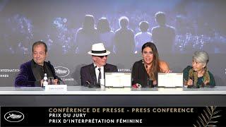 PRIX DU JURY  PRIX DINTERPRÉTATION FÉMININE – Press conference – PALMARES – Eng – Cannes 2024