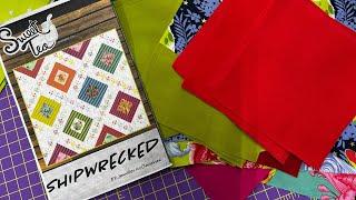 Square in a square blocks  Yes please Its just the beginning of this beautiful Shipwrecked quilt