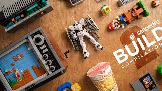 LEGOs Gundam plus a Nissin Cup replica ASMR Build Compilation 2