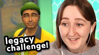 starting over my sims legacy challenge...