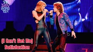 Taylor Swift & Mick Jagger - I Cant Get No Satisfaction Live on The 1989 World Tour