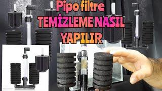 Pipo Filtre Nasıl Temizlenir   En cok yapılan HATALAR 