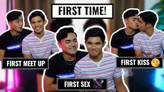 OUR FIRST TIME  FIRST KISS MET SEX  1st BL Real Life Couple  Gay Couple  PaulKen