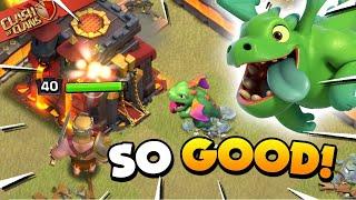 You Should Attack with Mass Baby Dragons - TH10 Attack Strategy Clash of Clans