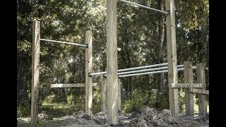 How To Build Your Own Calisthenics Park In Your Yard DIY tutorial