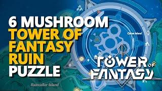 Tower of Fantasy Ruin 6 Mushroom Puzzle