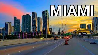 4K  DOWNTOWN MIAMI WALKING TOUR - Waldorf Astoria Miami - Pier 5  2024