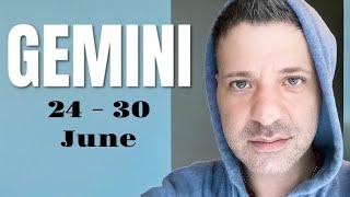 GEMINI Tarot ️ THIS Is What You Need To Know Right Now 24 - 30 June Gemini Tarot Reading