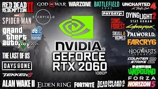 RTX 2060 in 2024 - Test in 30 Games 1080p