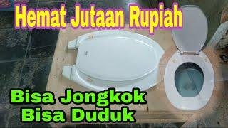 Membuat Sendiri Toilet Duduk dari Kayu  Alat Bantu BAB Jadi Mudah