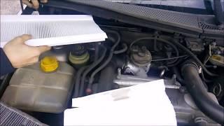 How to Change  Replace Cabin Air Filter Ford Focus 2003 1.8 TDDI