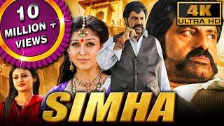 Simha 4K - South Superhit Action Movie  Nandamuri Balakrishna Nayantara Sneha Ullal Namitha