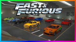 TOP 30+ FAST & FURIOUS CARS TO OWN IN GTA ONLINE - BEST GTA 5 FAST AND FURIOUS VEHICLES F&F CARS