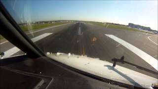 Boeing 737-800 UTair.Landing at Vnukovo.Runway 01.GoPro