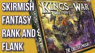 AMBUSH This Kings of War starter set is a GREAT value entry to Rank and Flank gaming.