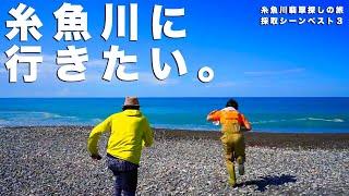 糸魚川翡翠探しの旅　翡翠拾いシーズン幕開け　過去の石拾い旅 採取シーンベスト３