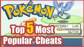 Pokemon FireRed Cheats Top 5 Most Popular