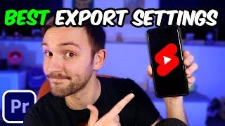 Youtube Shorts Best Export Settings - Premiere Pro 2023