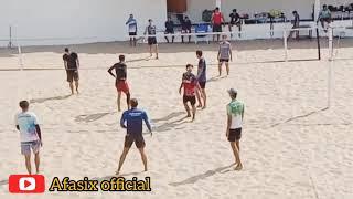 #50 Rivanrendyyuda Dkk vs asfiya yaya Dkk. bermain  Volley Pantai di gor sidoarjo
