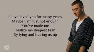 Sam Smith - Im Not The Only One lyrics