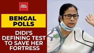 TMC Vs BJP In Bengal Polls Mamata Banerjees Defining Test To Save Her Fortress  India Today