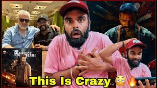 Breaking  Thala Ajith In GOAT   Thalapathy Vijay  Raayan Trailer Reaction  Dhanush  VP