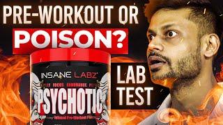 PSYCHOTIC PRE-WORKOUT LAB TEST REPORT  BIGGEST EXPOSE IN SUPPLEMENT INDUSTRY #review #fitness #gym