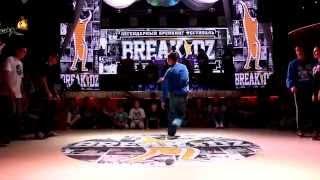 On top breakers vs O pasochka Crew Bboys Battle BREAKIDZ 2014