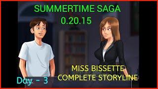 Summertime Saga 0.20.15  Miss Bissette Full Walkthrough  Complete Storyline Day - 3