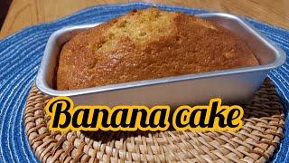 Fluffy Banana cakepaano gumawa ng banana cake recipe??