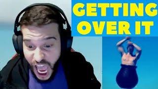 Funny Twitch RAGES #4  Getting Over It