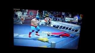 LUCHA LIBRE AAA HEROES DEL RING - Nacho Libre vs Spiderman