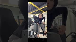 Tiktok live hijabers cantik nge GYM olahraga 》bigo live 》tiktok hot